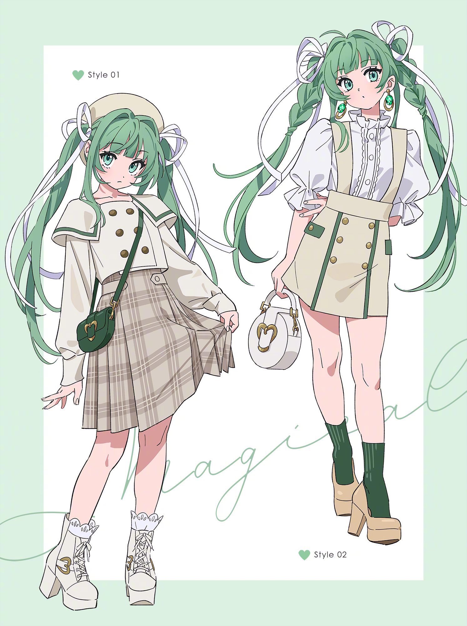 時尚與幻想的交響曲 畫師toatomooto動漫人物插畫中的服飾設計藝術